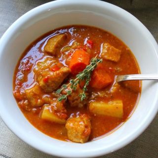 Curry Con Verduras Mixtas
