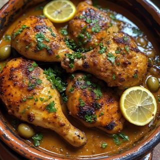 Tajín Marroquí De Pollo
