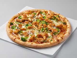 Pizza de Pollo Crujiente (Crispy Chicken)