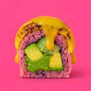 Mango Matcha Roll