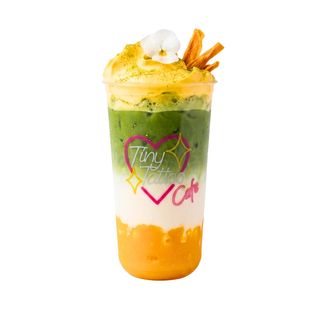 Mango Cloud Iced Matcha