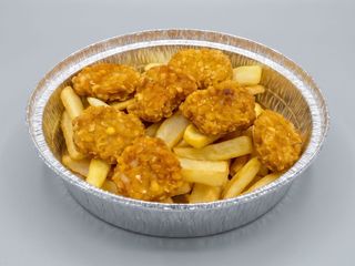 Nuggets con patatas