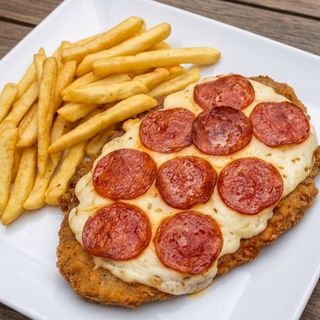 Milanesa pepperoni