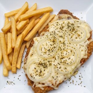 Milanesa Fugazzeta