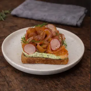 Smørrebrød de Gravlax