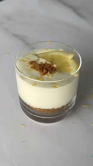 Mousse Limón Con Galleta Lotus