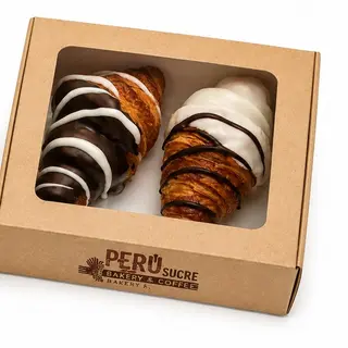 Pack 6: mini croissant bañados