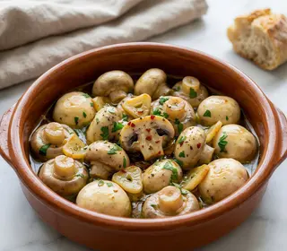 Champiñones Al Ajillo