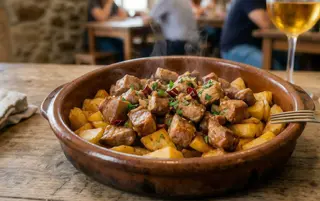 Raxo Con Patatas