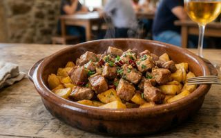 Raxo Con Patatas