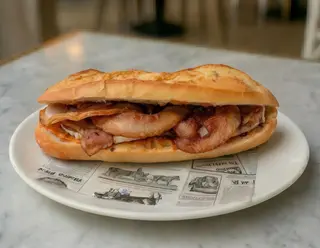 Bocadillo De Cerdito A Full