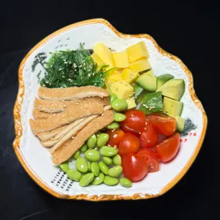 Poke toufu vegetal