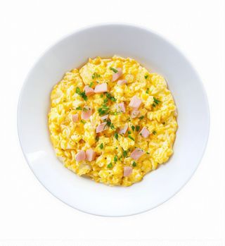 Huevos Revueltos Con Gambas