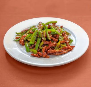 Ternera Con Pimiento Verde