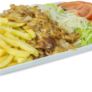 Plato kebab normal