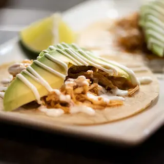 Tacos de Tinga de pollo | 2 uds