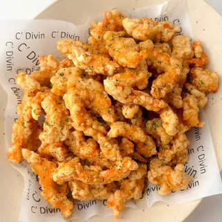 Tiras de Pollo Fritas con Sal y Pimienta 椒盐鸡柳