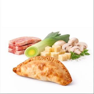 Empanada de Bacon, Puerro y Queso