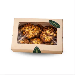 Caja de Galletas Avellanas Rellenas