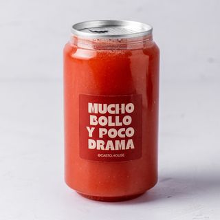 Fresa, manzana y limón