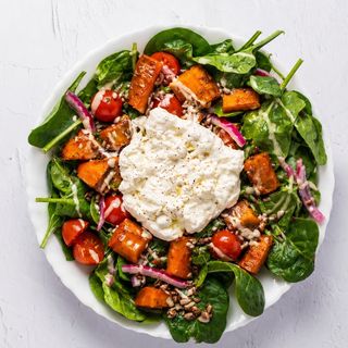 Ensalada de burrata