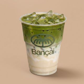 Iced Coconut Matcha Latte
