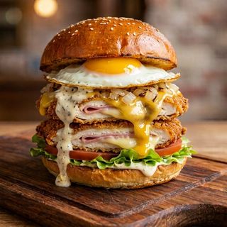 Hamburguesa Cordon Blue