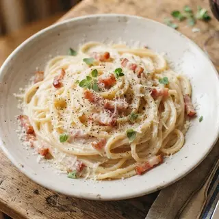 Espaguetis Carbonara