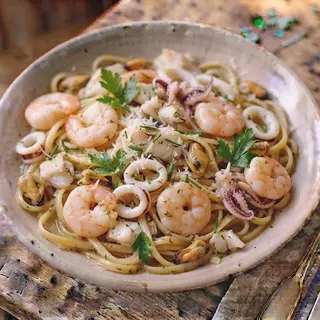 Espaguetis Frutos del Mar
