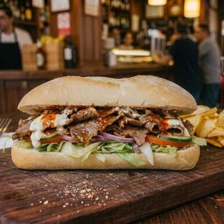 Bocadillo de Kebab