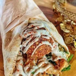 MENÚ DURUM FALAFEL