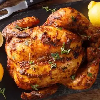 MENÚ POLLO ASADO ENTERO