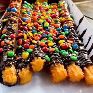 Churros Toppings para compartir