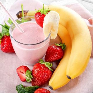Batido de fruta.
