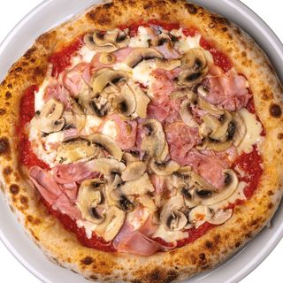 Prosciutto e funghi