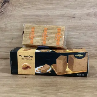 Barra turrón Jijona 1L + galletas