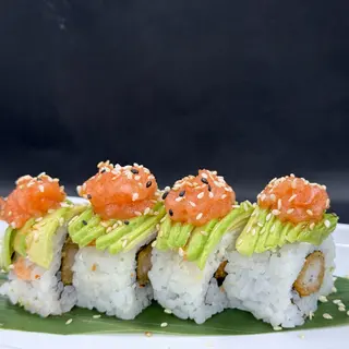 Aguacate Salmón Langostino Roll/8pz