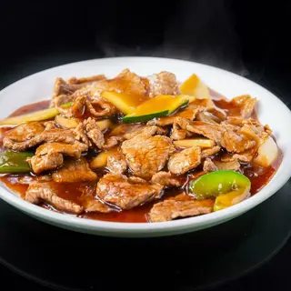 Ternera con Salsa de Ostras