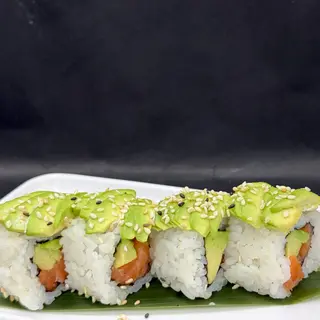 Salmón Roll Cubierto Aguacate/8pz