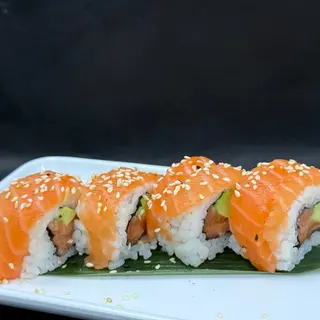 Salmón Roll Cubierto Salmón/8pz