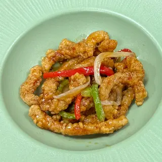 Cerdo frito agripicante
