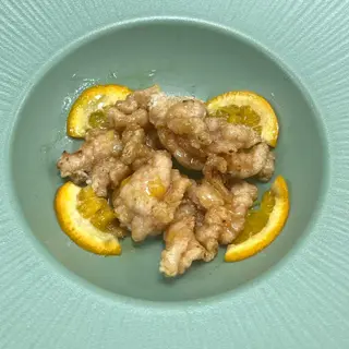 Pollo a la Mandarina
