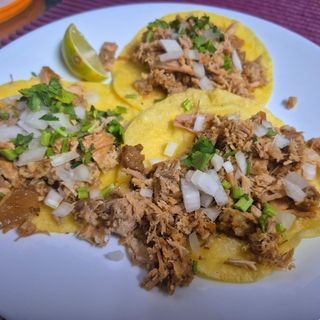 Tacos De Carnitas (3 Uds.)