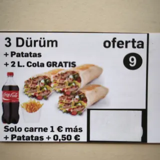 Menú 9