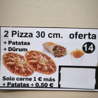Menú 14