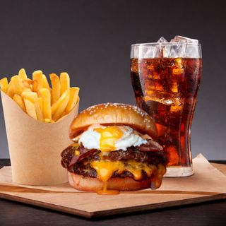 Menú Doble Smash Con Huevo