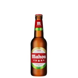 Cerveza Mahou 5 Estrellas Sin Gluten Botella 33cl.