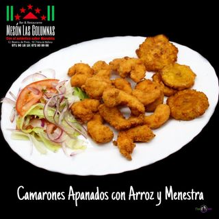 Camarones apanados