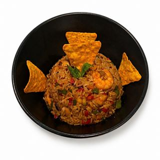 Wok De Arroz Con Gamba