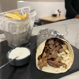 Lomito Árabe Con Patatas